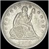 Image 1 : 1858-O Silver Seated Liberty Quarter CLOSELY UNCIRCULATED