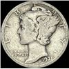 Image 1 : 1921 Mercury Dime NICELY CIRCULATED