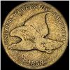 Image 1 : 1858 Copper-Nickel Flying Eagle Cent NICELY CIRCULATED