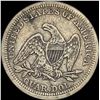 Image 2 : 1854 Arrows Seated Liberty Quarter NEARLY UNCIRCULATED