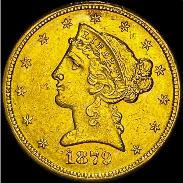 1879-S Gold $5 Half Eagle UNCIRCULATED