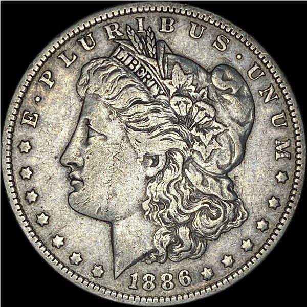 1886-O Silver Morgan Dollar NEARLY UNCIRCULATED