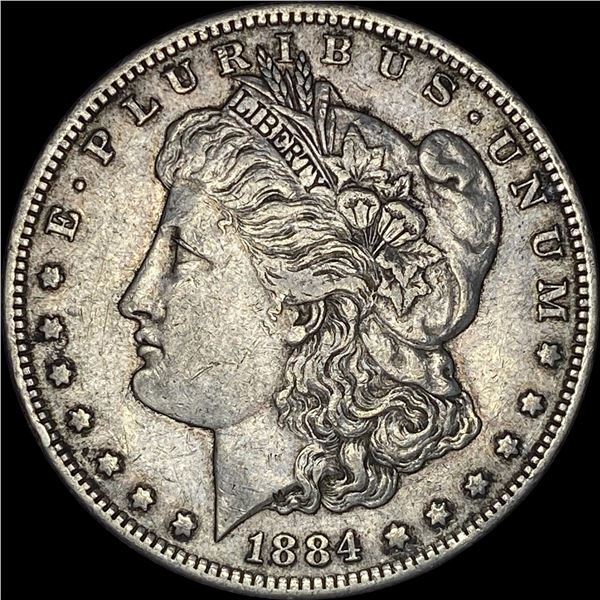 1884-S Silver Morgan Dollar NEARLY UNCIRCULATED