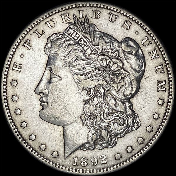 1892-S Silver Morgan Dollar NEARLY UNCIRCULATED