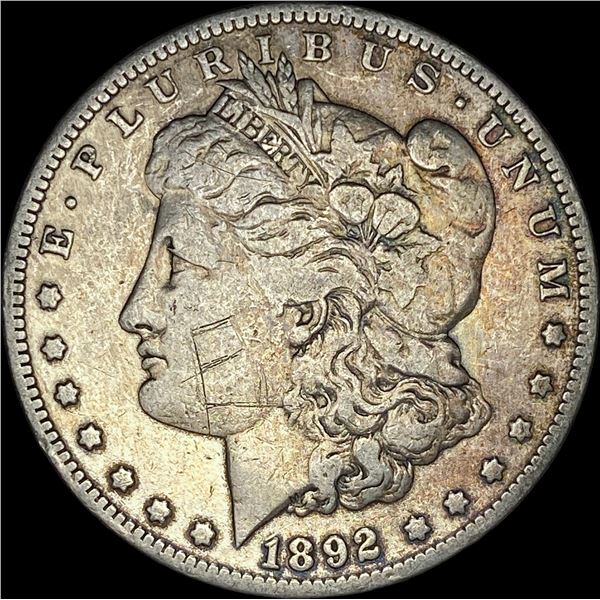 1892-S Silver Morgan Dollar NICELY CIRCULATED