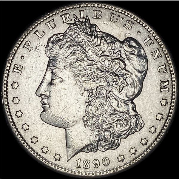 1890-S Silver Morgan Dollar CLOSELY UNCIRCULATED