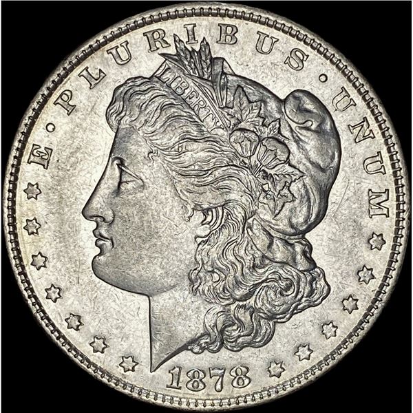 1878-S Silver Morgan Dollar CLOSELY UNCIRCULATED