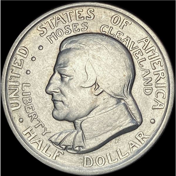 1936 Silver Half Dollar Cleveland Centennial CLOSELY UNCIRCULATED