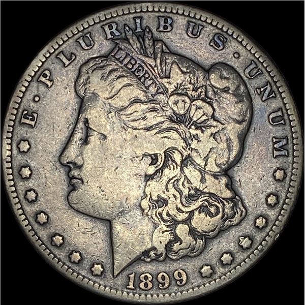 1899-S Silver Morgan Dollar LIGHTLY CIRCULATED