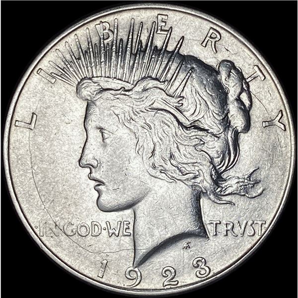 1923 Silver Peace Dollar CLOSELY UNCIRCULATED