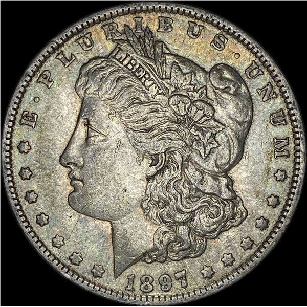 1897-O Silver Morgan Dollar NEARLY UNCIRCULATED