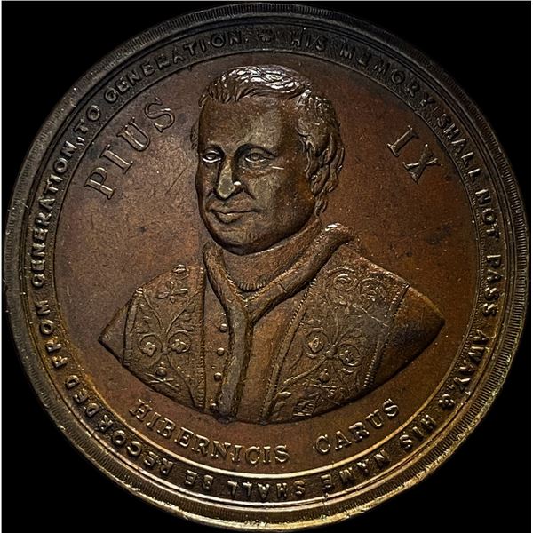 commemorative medal for the Synod of Thurles 1850 CLOSELY UNCIRCULATED