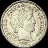 Image 1 : 1907 Barber Dime CHOICE AU