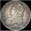 Image 1 : 1830 Capped Bust Half Dollar NEARLY UNCIRCULATED