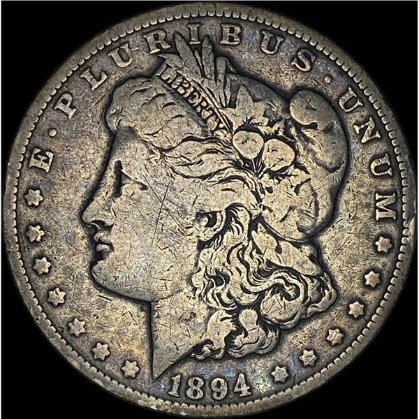 1894-O Silver Morgan Dollar LIGHTLY CIRCULATED