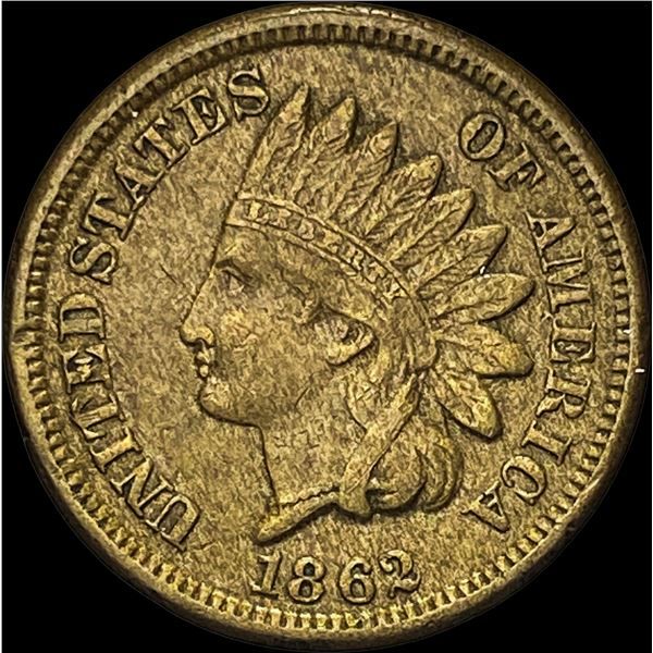1862 Indian Head Cent CLOSELY UNCIRCULATED