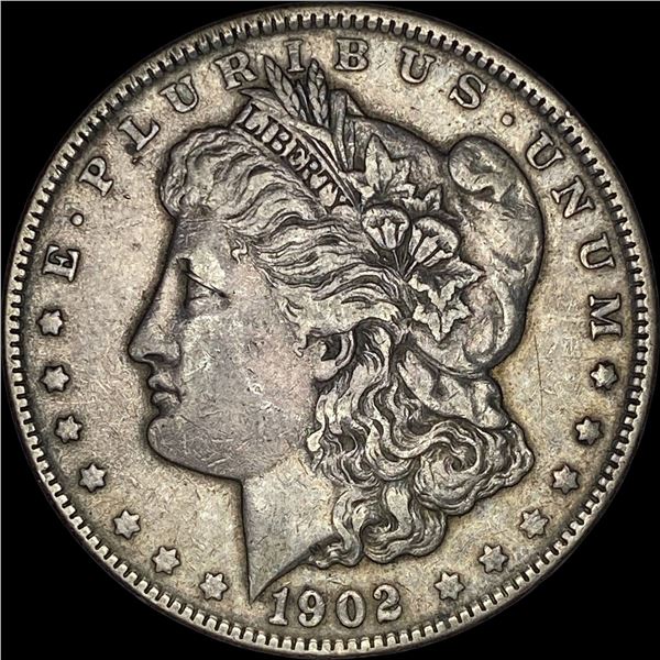 1902 Morgan Silver Dollar NEARLY UNCIRCULATED
