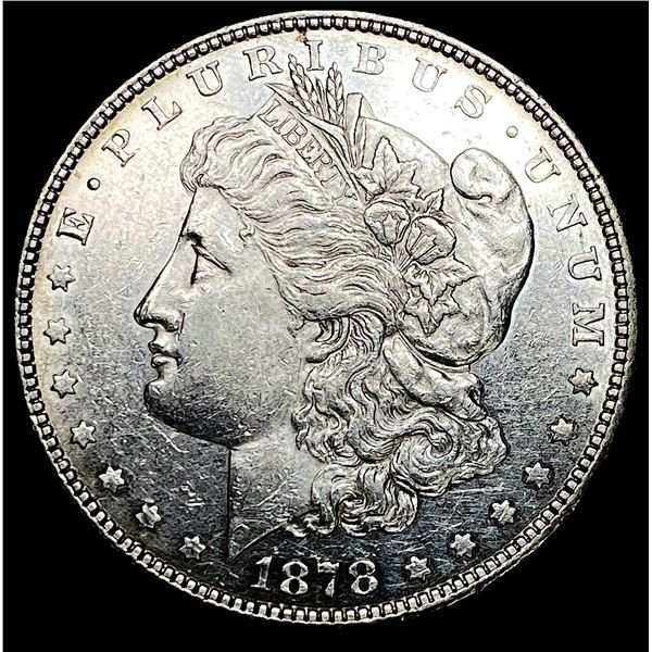 1878 Morgan Silver Dollar CLOSELY UNCIRCULATED