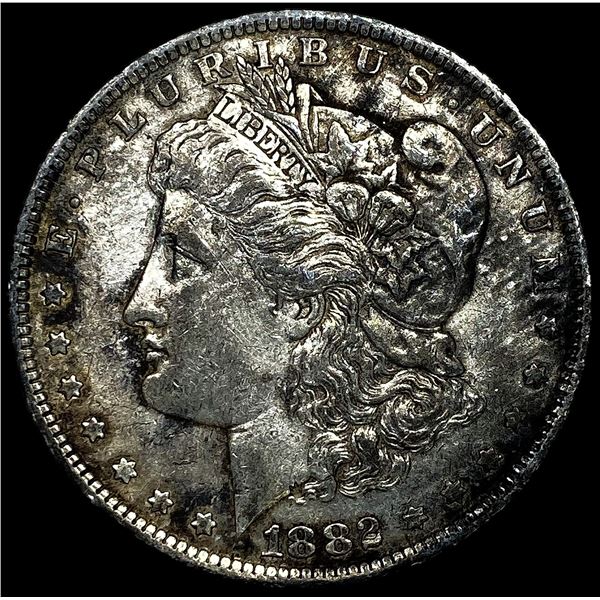 1882-O Silver Morgan Dollar NEARLY UNCIRCULATED