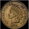 Image 1 : 1874 Indian Head Cent CHOICE AU