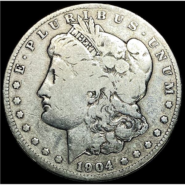 1904-S Silver Morgan Dollar NICELY CIRCULATED