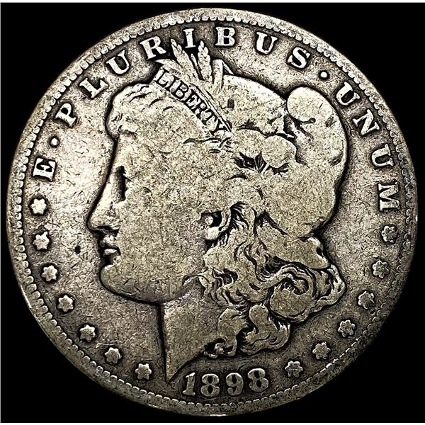 1898-S Silver Morgan Dollar NICELY CIRCULATED