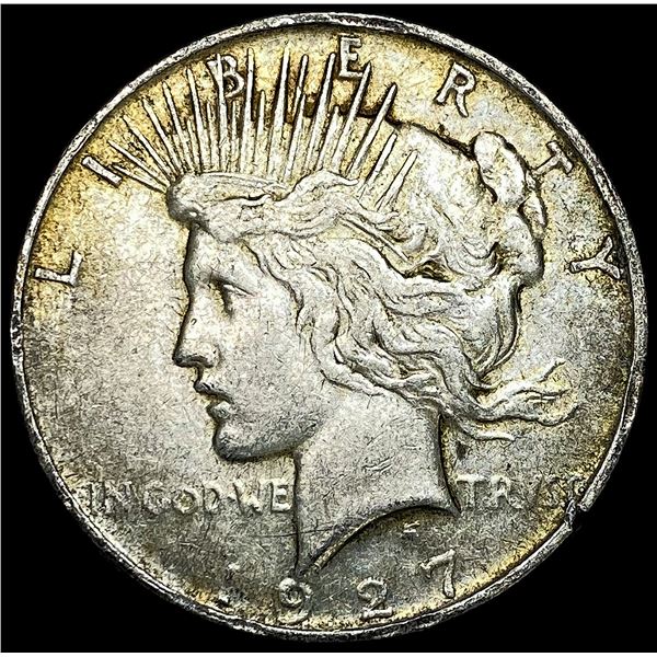 1927 Peace Silver Dollar NEARLY UNCIRCULATED
