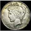Image 1 : 1927 Peace Silver Dollar NEARLY UNCIRCULATED