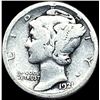 Image 1 : 1921 Silver Mercury Dime NICELY CIRCULATED