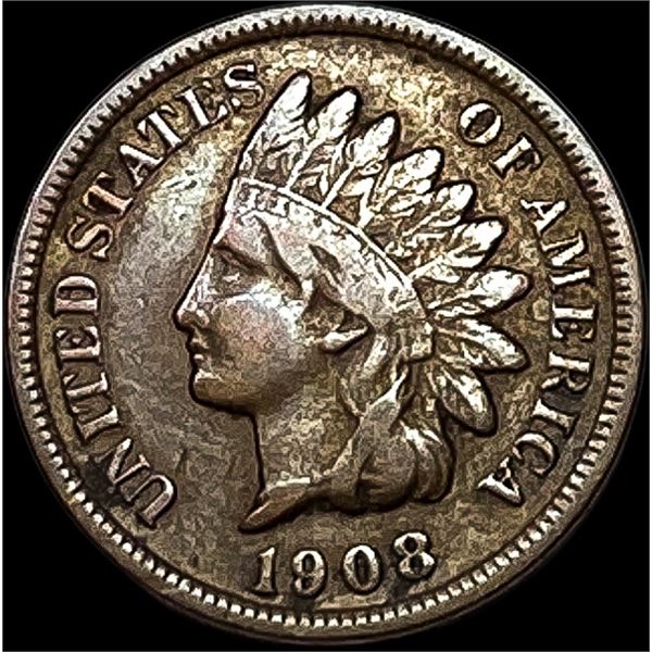 1908-S Indian Head Cent LIGHTLY CIRCULATED