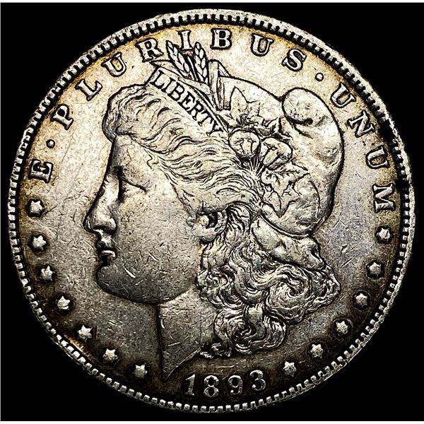 1893-S Silver Morgan Dollar NEARLY UNCIRCULATED