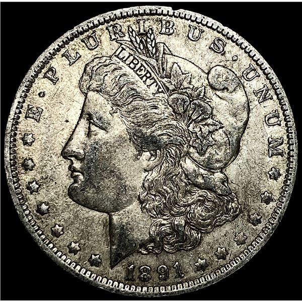 1891-O Silver Morgan Dollar NEARLY UNCIRCULATED