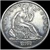 Image 1 : 1877-CC Silver Half Dollar CLOSELY UNCIRCULATED