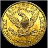 Image 2 : 1882 Liberty Head Half Eagle $5 Gold UNCIRCULATED