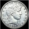 Image 1 : 1901 Barber Silver Quarter CLOSELY UNCIRCULATED
