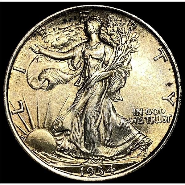 1934 Silver Walking Liberty Half Dollar UNCIRCULATED