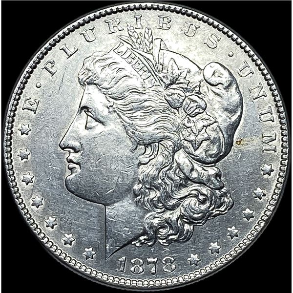 1878 Silver Morgan Dollar CLOSELY UNCIRCULATED