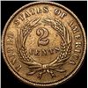 Image 2 : 1867 Two-Cent Piece NEARLY UNCIRCULATED