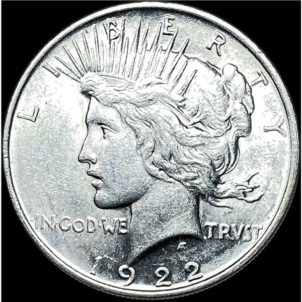 1922 Silver Peace Dollar LIGHTLY CIRCULATED