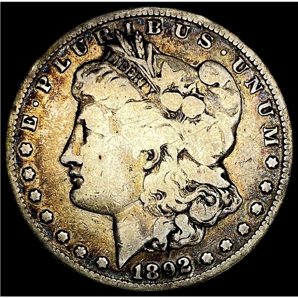 1892-S Silver Morgan Dollar NICELY CIRCULATED