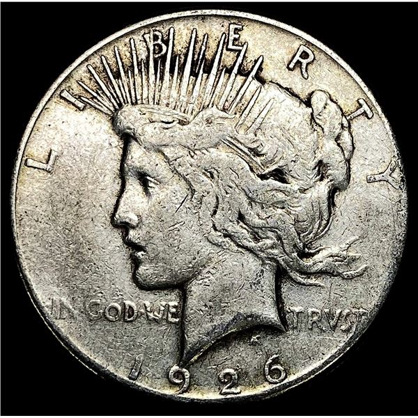 1926-S Silver Peace Dollar LIGHTLY CIRCULATED