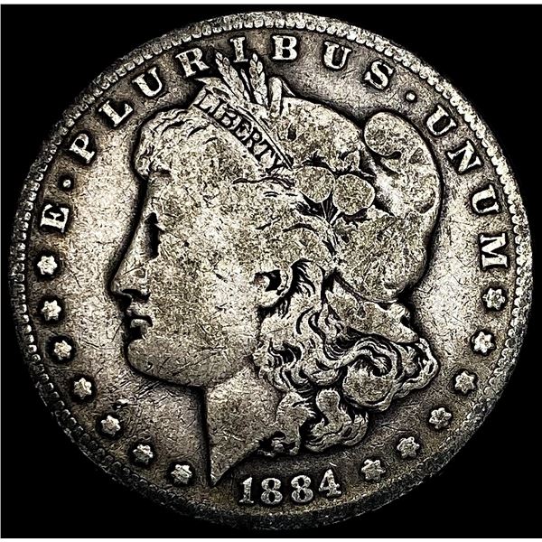 1884 Silver Morgan Dollar LIGHTLY CIRCULATED