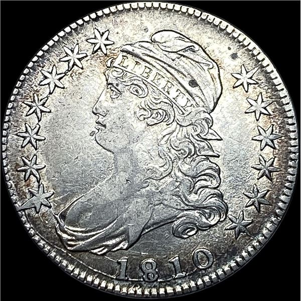 1810 Capped Bust Half Dollar CLOSELY UNCIRCULATED