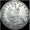Image 1 : 1868 Seated Liberty Half Dollar CLOSELY UNCIRCULATED
