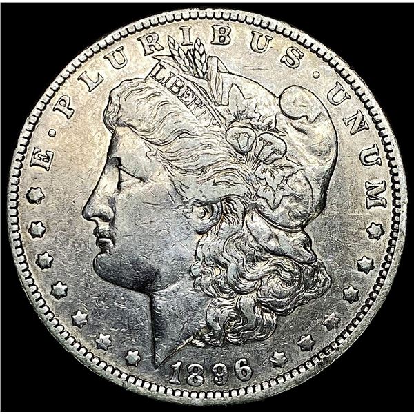 1896-O Silver Morgan Dollar NEARLY UNCIRCULATED