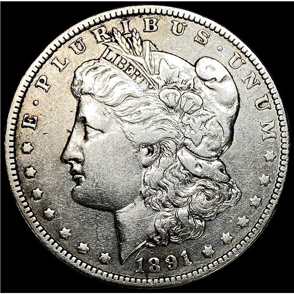 1891-O Silver Morgan Dollar NEARLY UNCIRCULATED