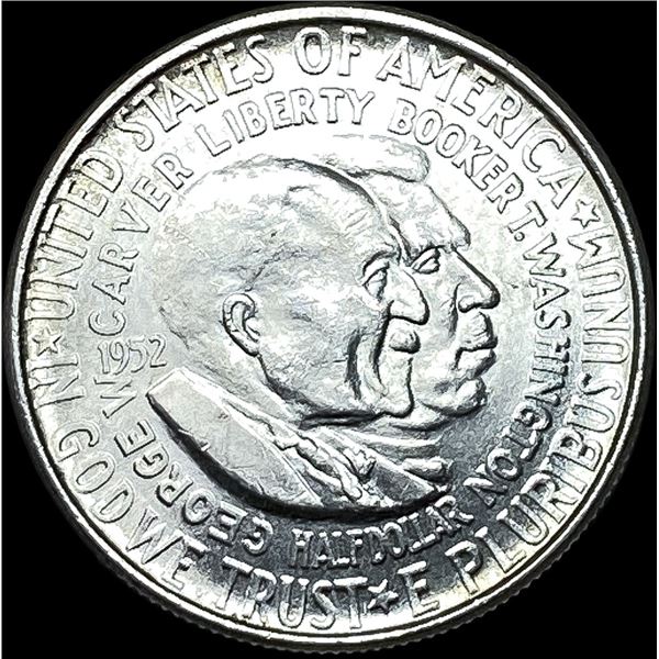 1952 Silver Half Dollar Booker T. Washington UNCIRCULATED