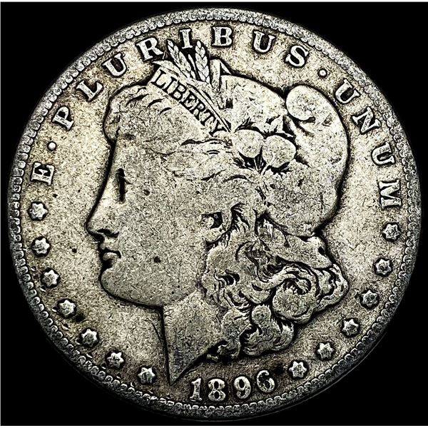 1896-S Silver Morgan Dollar NICELY CIRCULATED
