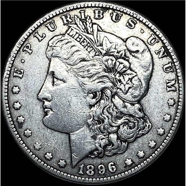 1896-O Silver Morgan Dollar NEARLY UNCIRCULATED