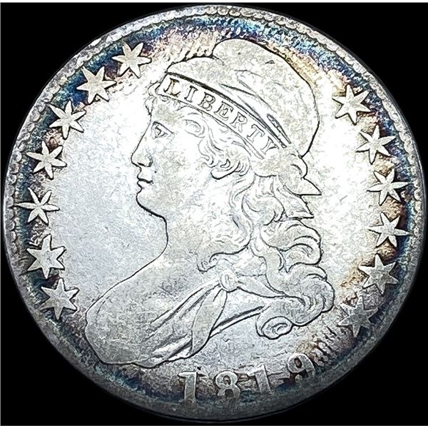 1819 Capped Bust Half Dollar LIGHTLY CIRCULATED